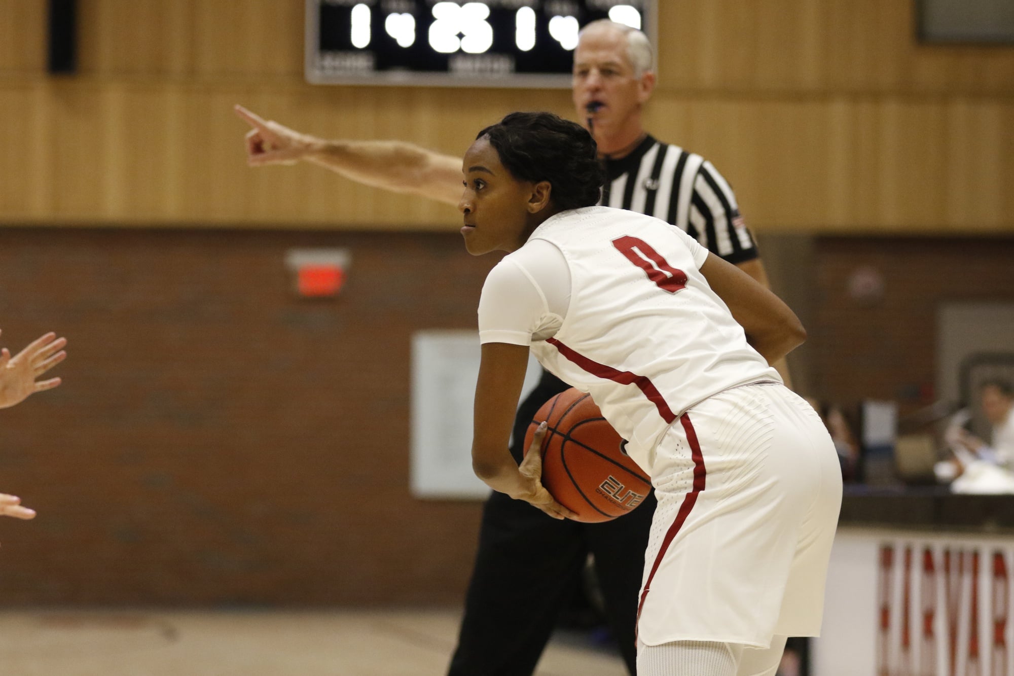 Junior Nani Redford started in place of usual starter Sydney Skinner Saturday night.