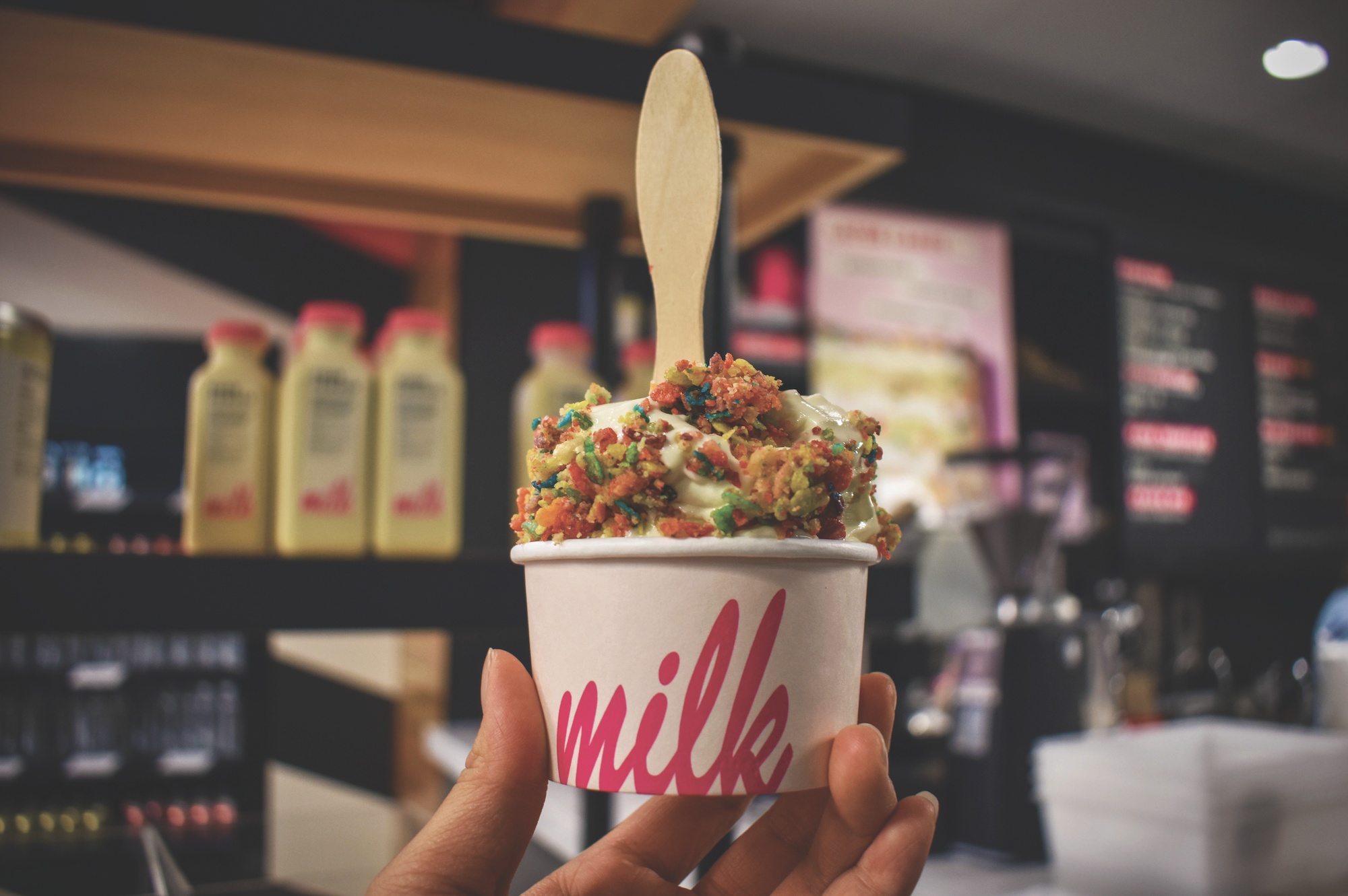 Milk Bar is very much suited toward people who are fine with sacrificing taste for aesthetic and Instagrammability.