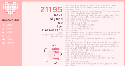 Cover image for Datamatch Etiquette