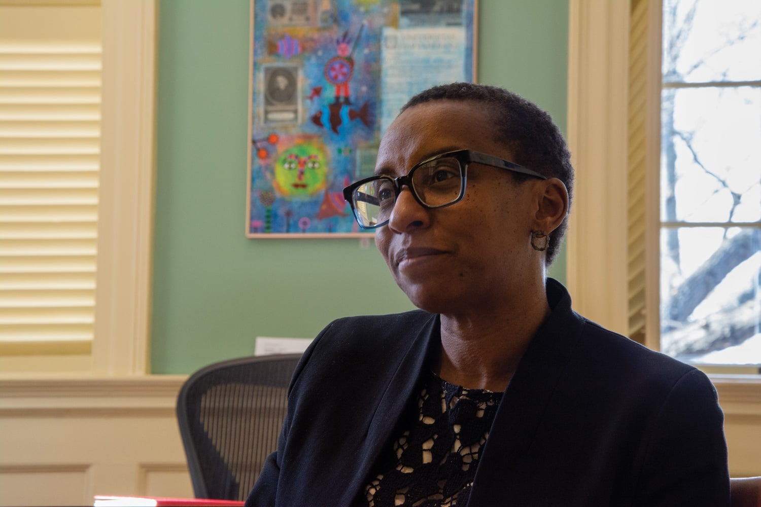 Dean of the Faculty of Arts and Science Claudine Gay during a 2019 interview.