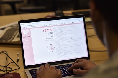 Cover image for Thousands Seek Love, Free Food on Valentine’s Day with Datamatch