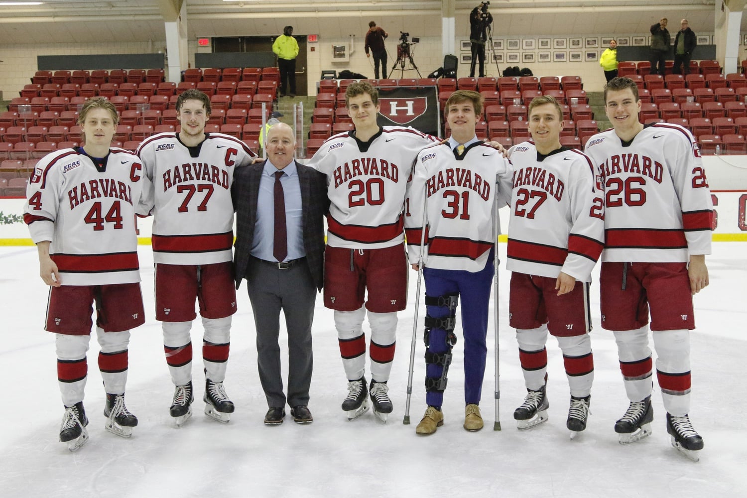 After this season, the Crimson will bid farewell to its six seniors.