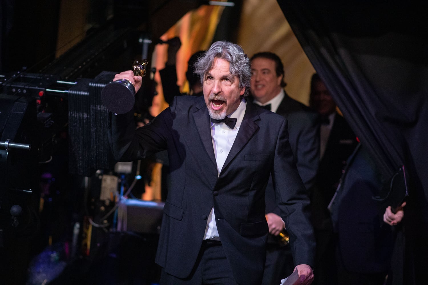Peter Farrelly accepts the Oscar® for original screenplay at the 91st Oscars.