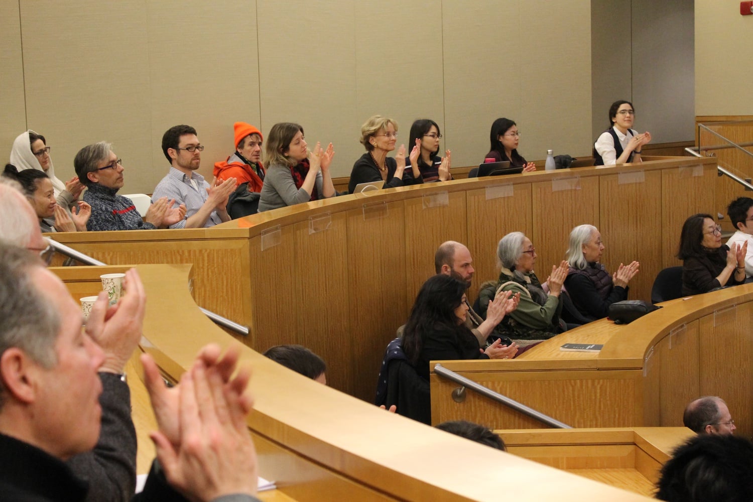 Professor Williams came to Harvard for a launching event at the Japanese Studies Forum.