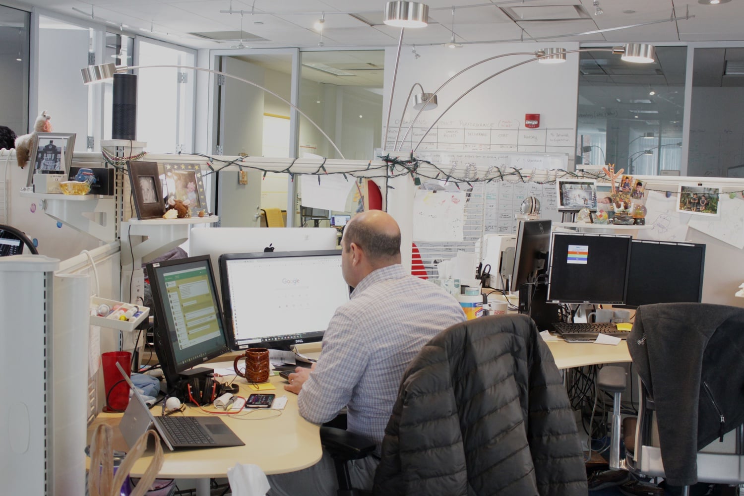 The Broad's dry laboratories are computational centers where laboratory results are analyzed for presentable results.