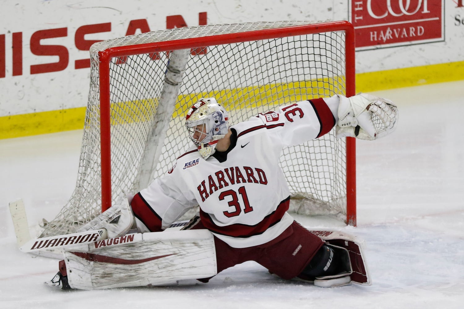 After his first two forgettable starts this season, Michael Lackey has ranked in the top 10 in the country in the major goalie categories.