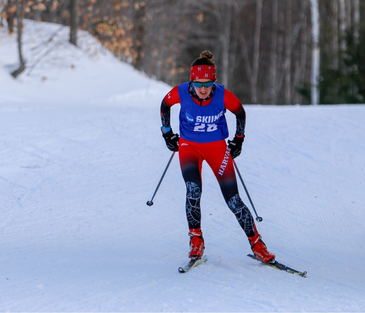 Senior nordic champion Lily Koffman makes her way through the course at EISA championships in February.