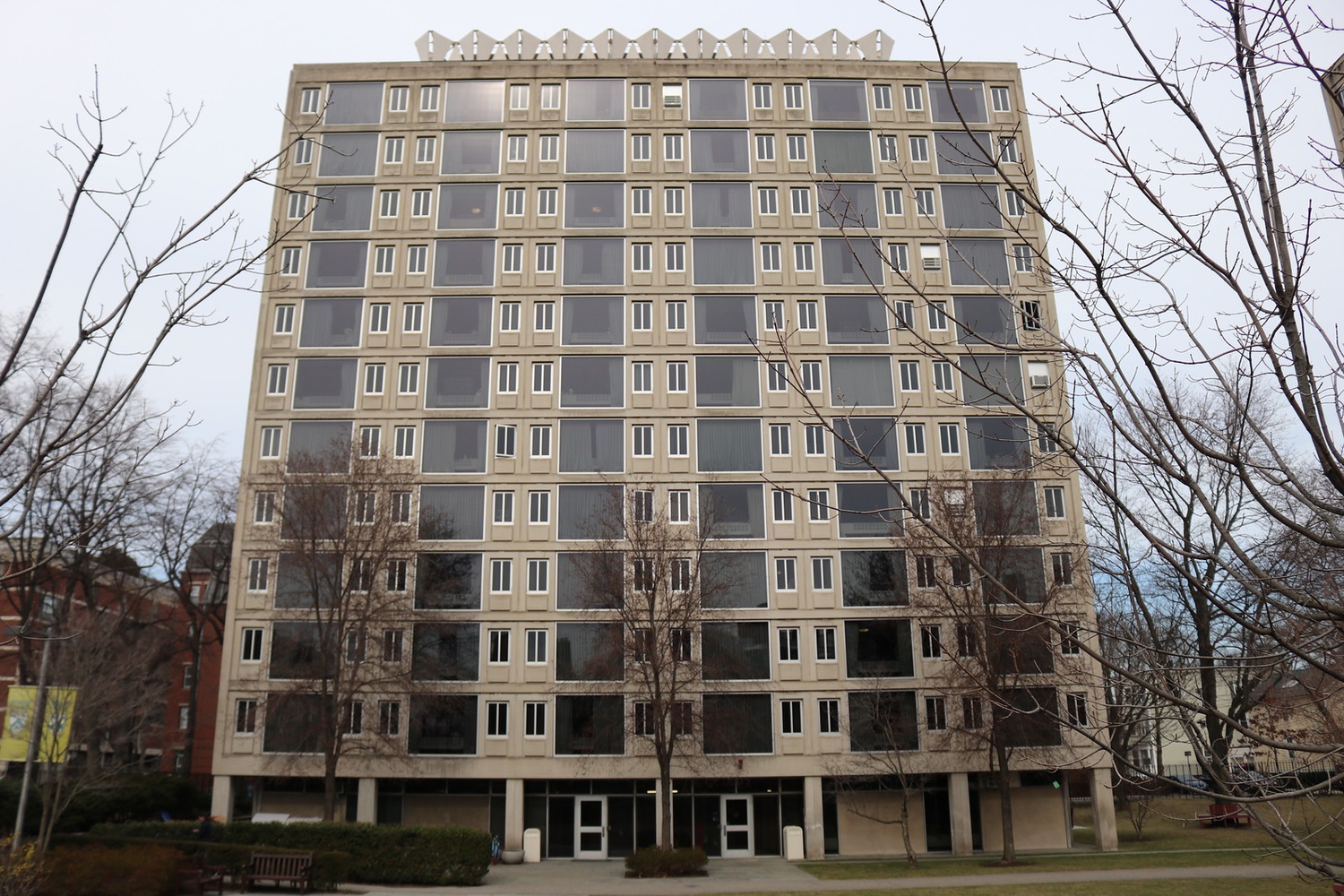 Leverett House was the site of a large number of complaints regarding heating issues in student dorms.