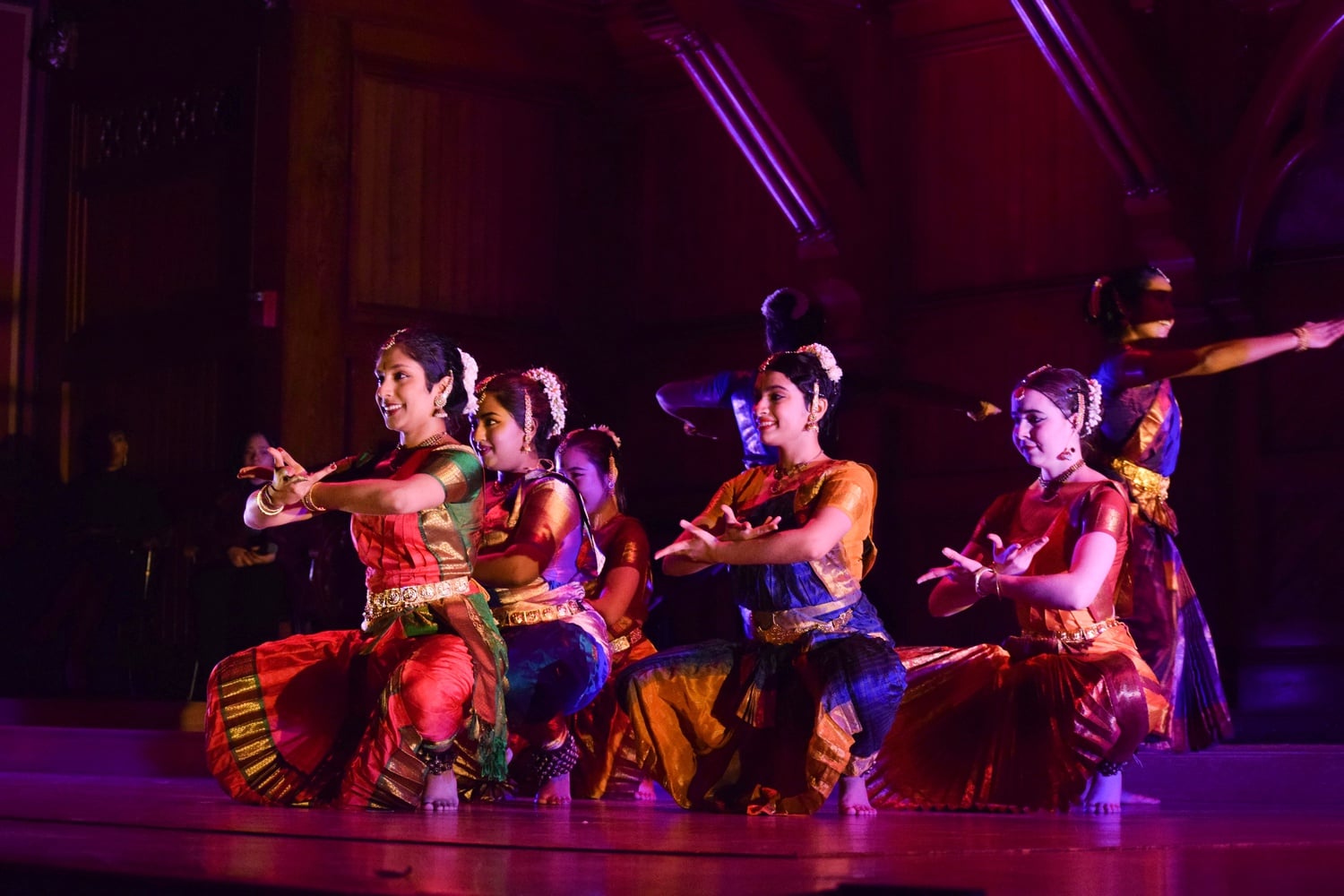 Harvard College Deepam, a classical Indian dance group, performed in the annual Cultural Rhythms show in Sanders Theatre Saturday evening.