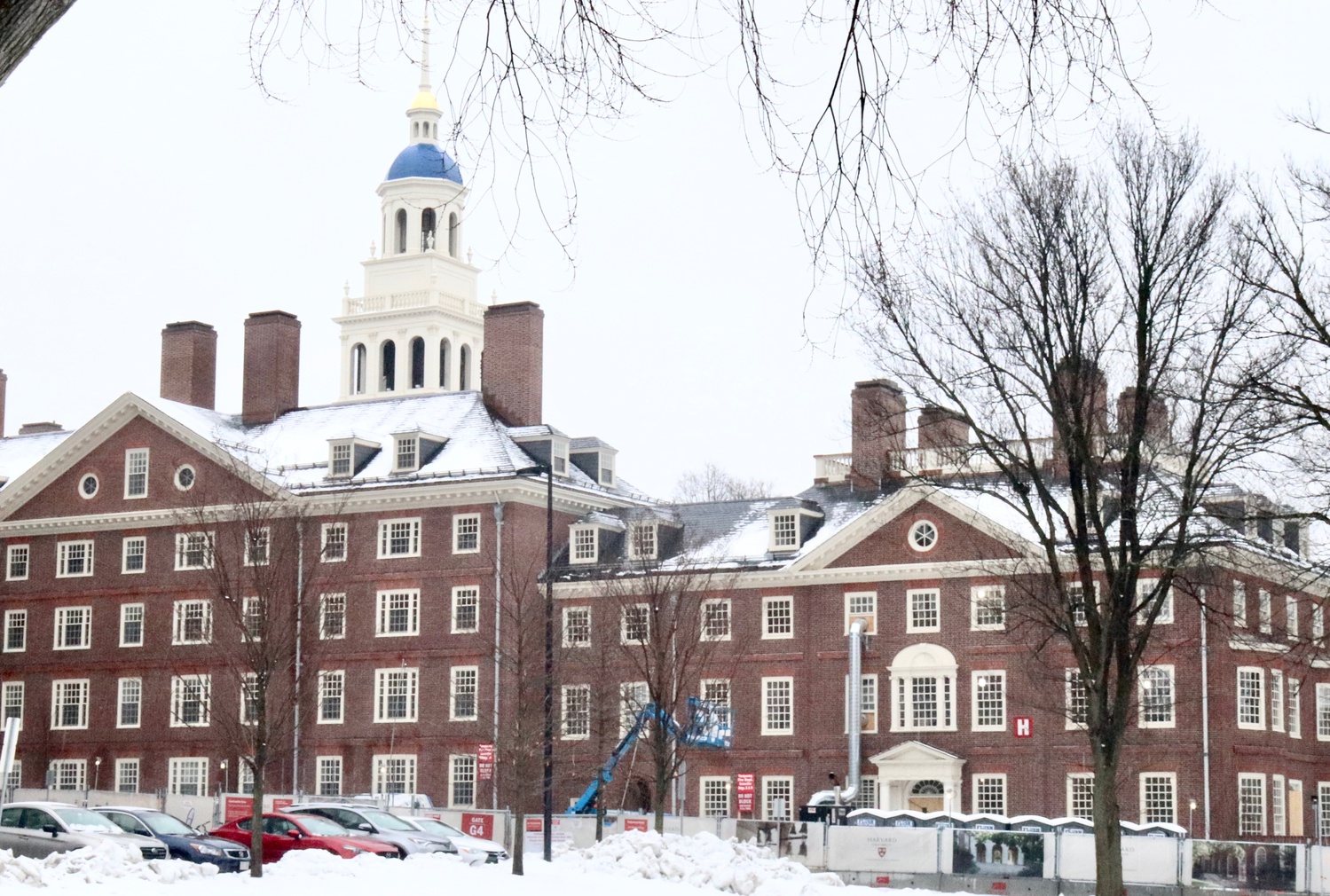 New Lowell in the snow.