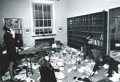 Cover image for Museum Staff Assess Damage