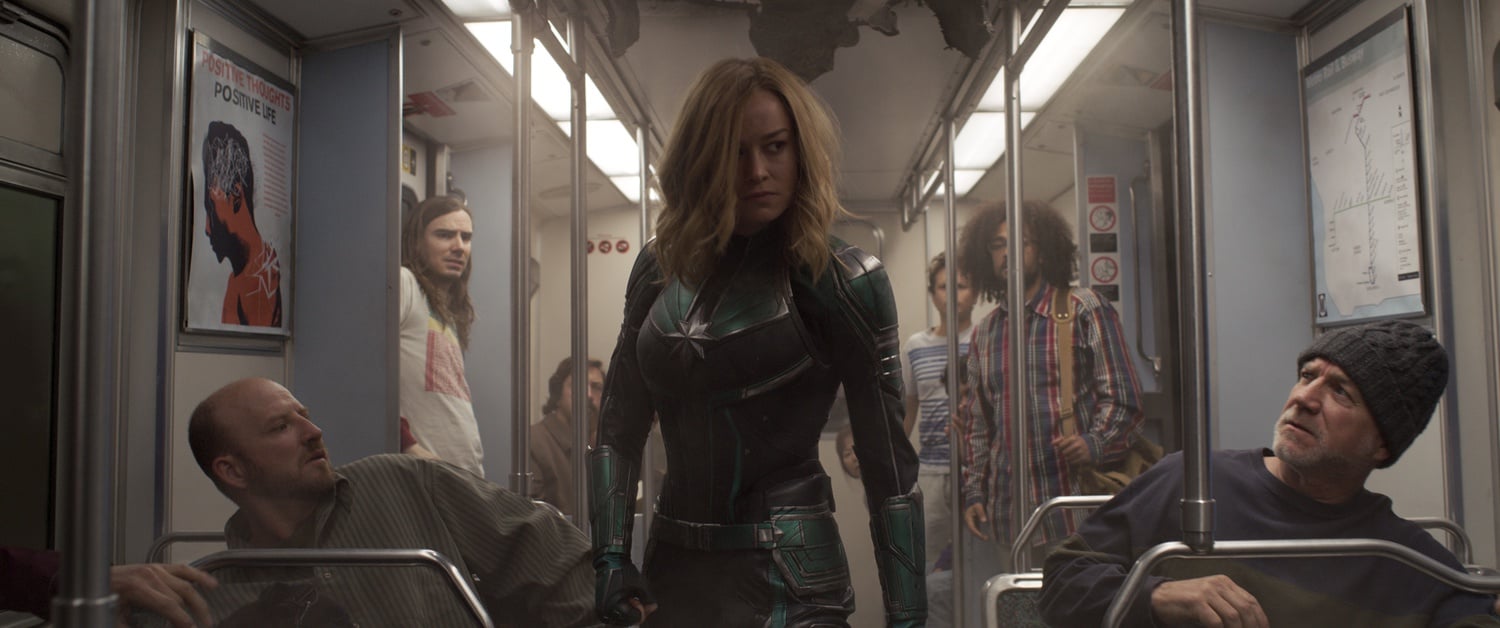 Brie Larson stars as Carol Danvers/Captain Marvel in “Captain Marvel” (2019), directed by Anna Boden and Ryan Fleck.