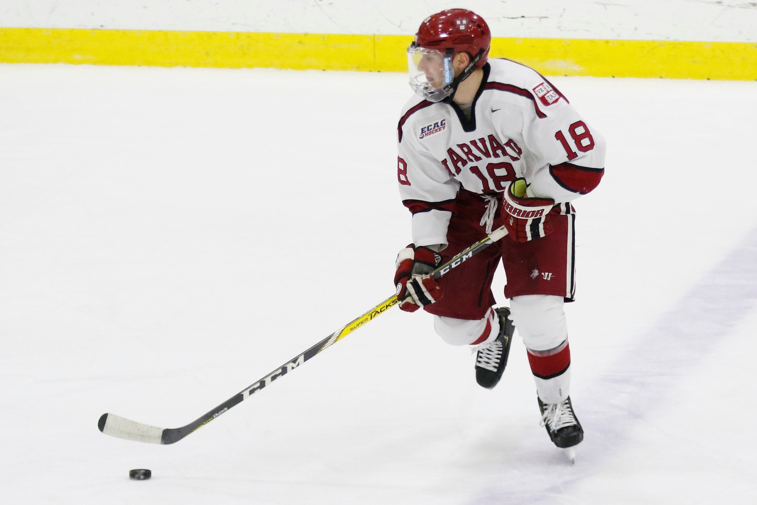 Defenseman Adam Fox is on the short list of college hockey's most elite players. This weekend, his pair of three-point outings showed why.