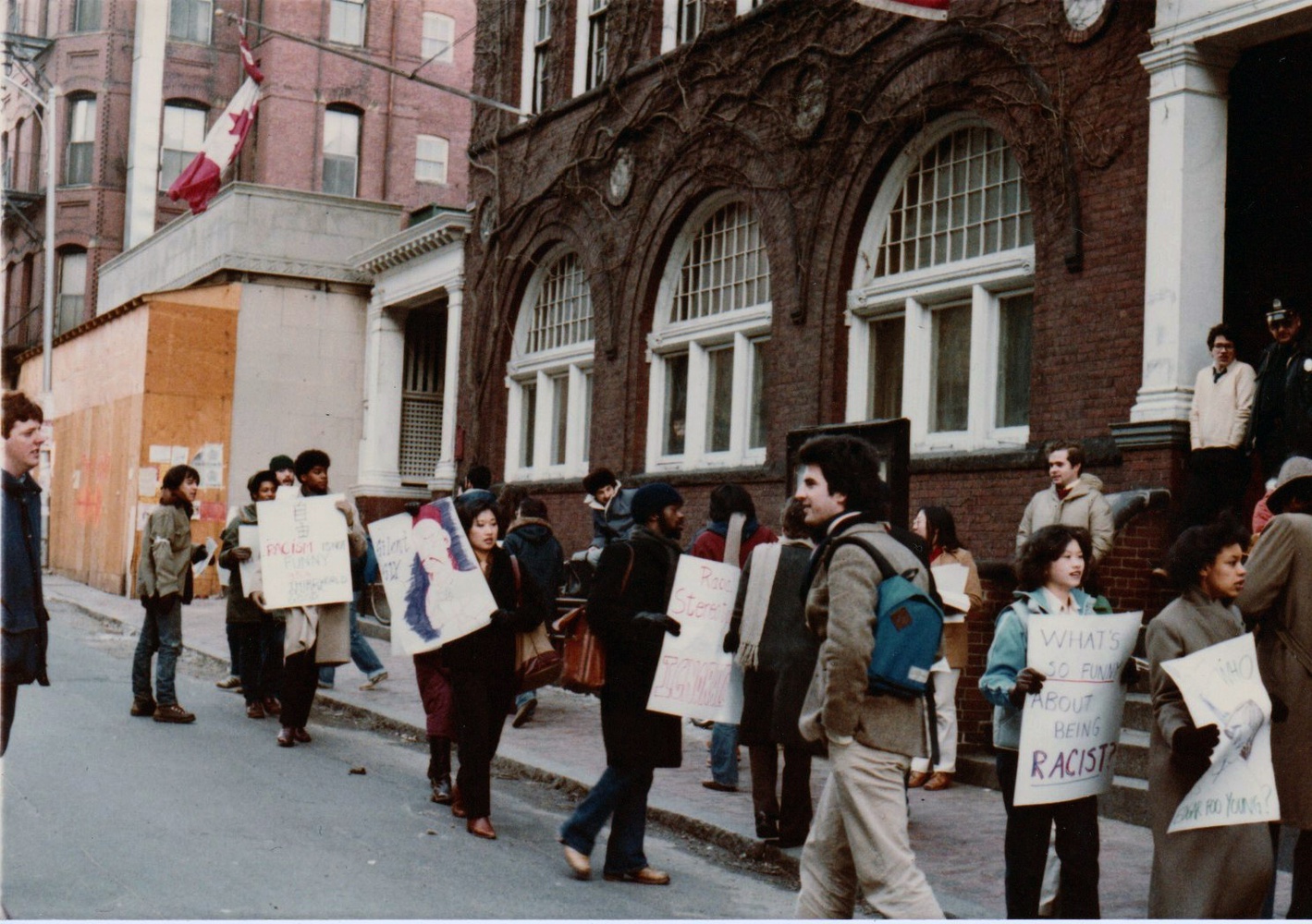 Picture from an Asian American Association Protest.