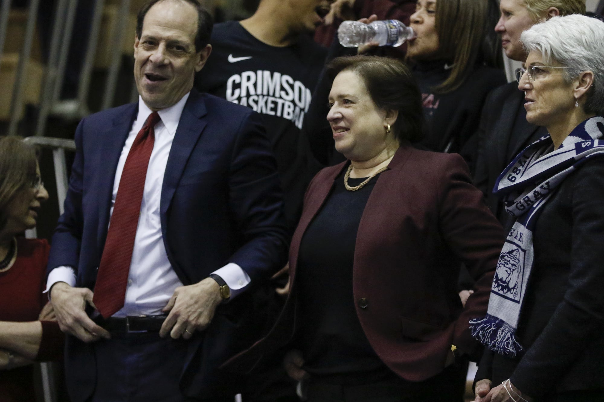 Supreme Court Justice Elena Kagan was in attendance at McDonough Arena on Wednesday night.