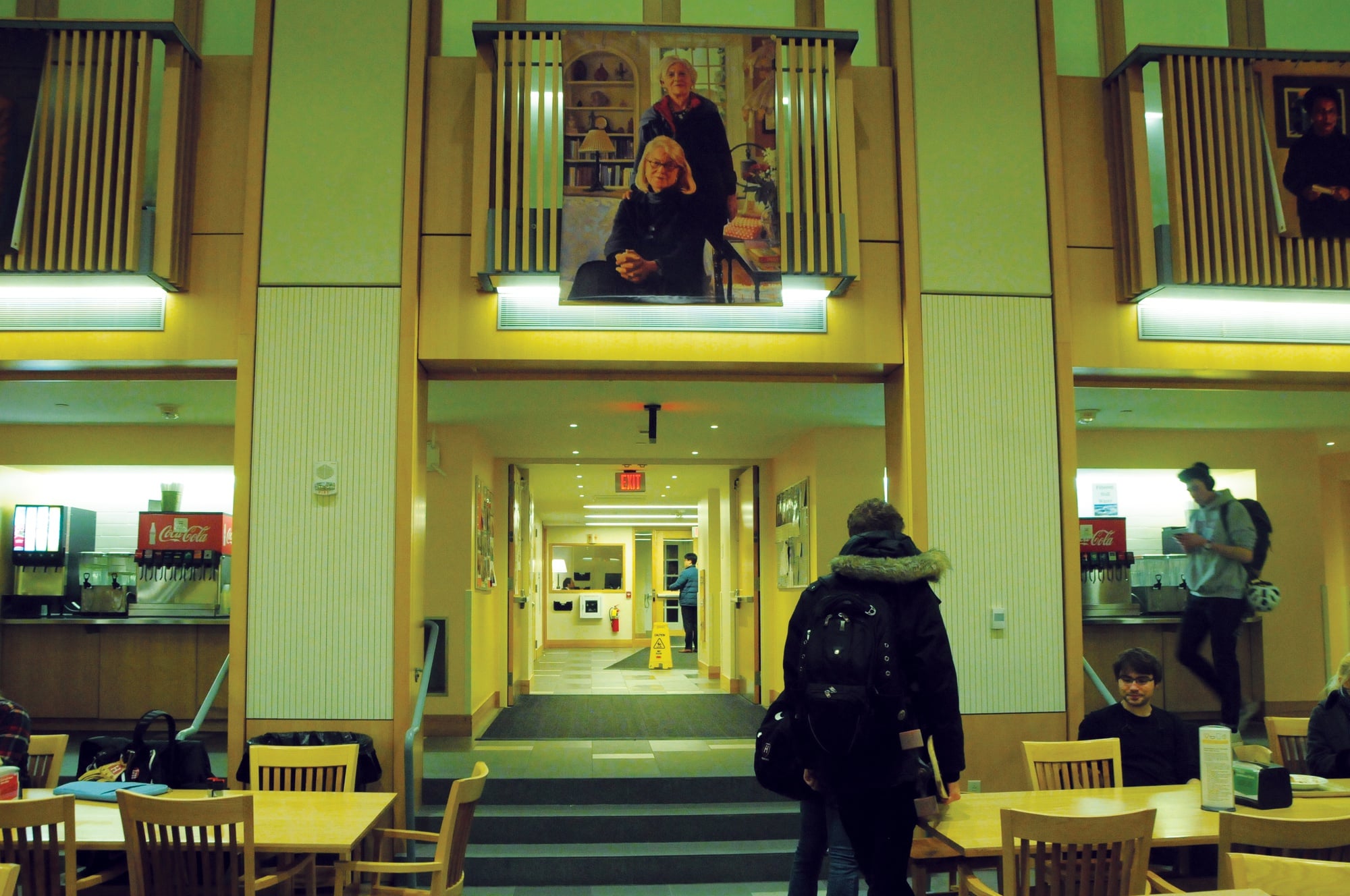 When Lowell finishes renovations in the fall, its dining hall will no longer display a portrait of former University President A. Lawrence Lowell. Some Lowell residents currently live in the Inn at Harvard.