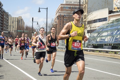 Cover image for Marathon runners