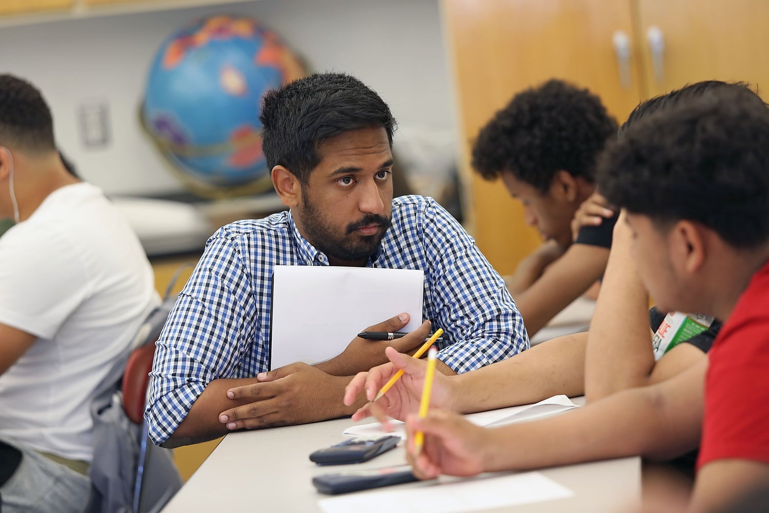 Jerry G. Nelluvelil ’18 is a member of the third cohort of Harvard Teacher Fellows.
