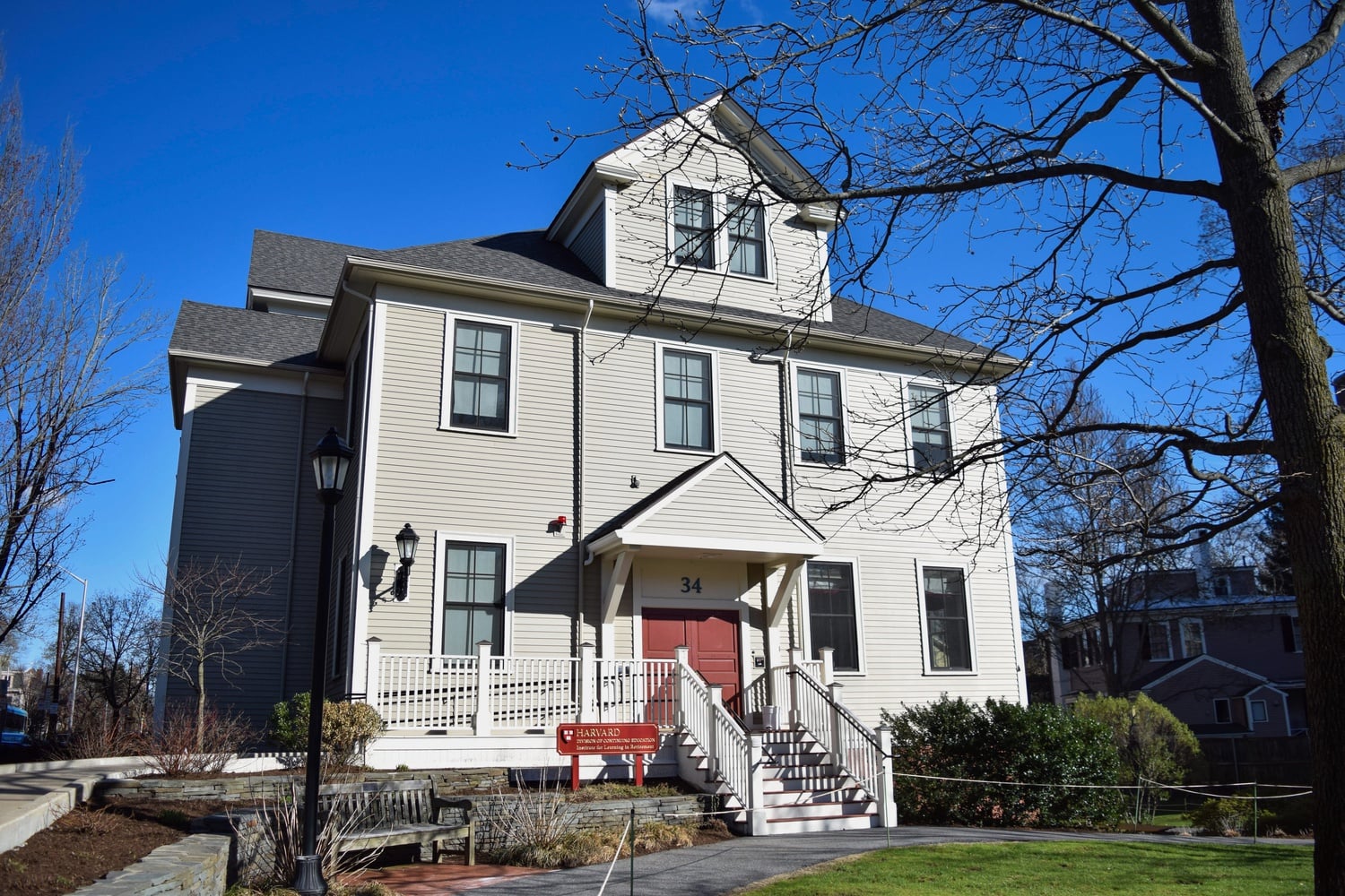 The Harvard Institute of Learning in Retirement is located at 34 Concord Ave, Cambridge.