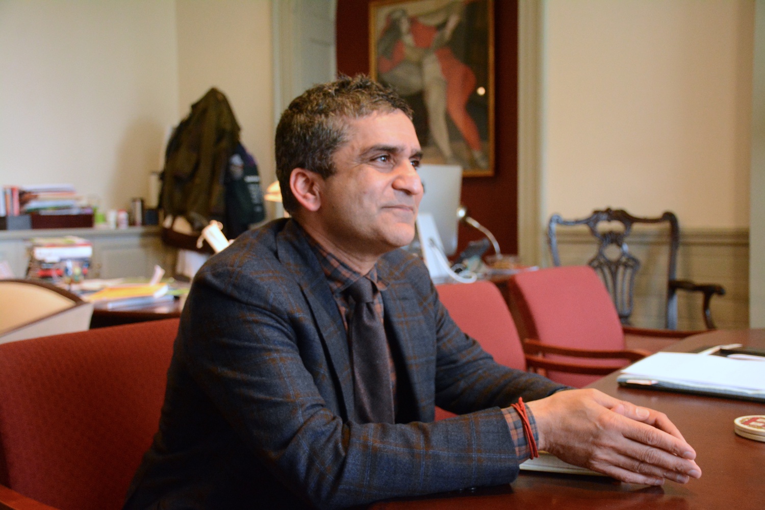 Dean of the College Rakesh Khurana.