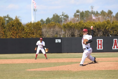 Cover image for Baseball Takes First Place and Crucial Series Over Columbia at Home