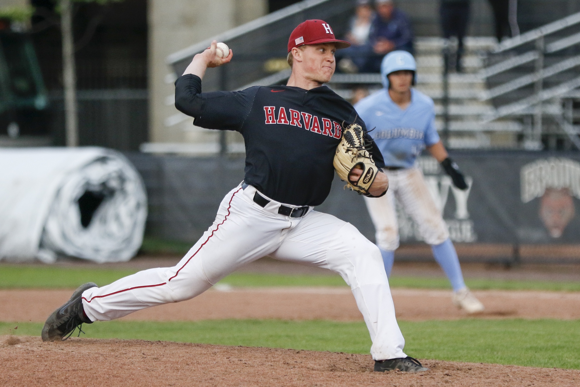 Junior reliever Kieran Shaw pitched three shutout innings to secure the victory on Sunday.