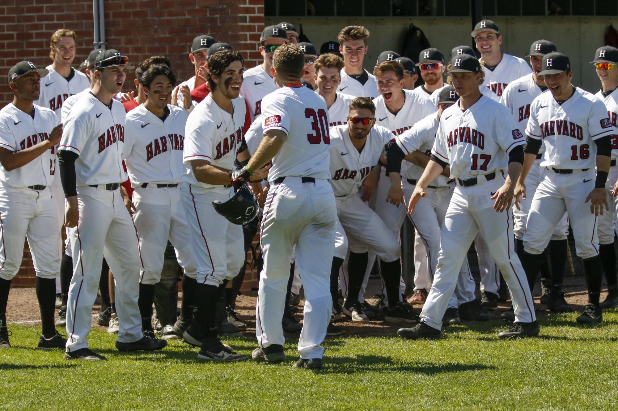 The Crimson held the Lions to just one run in the first game of the series.
