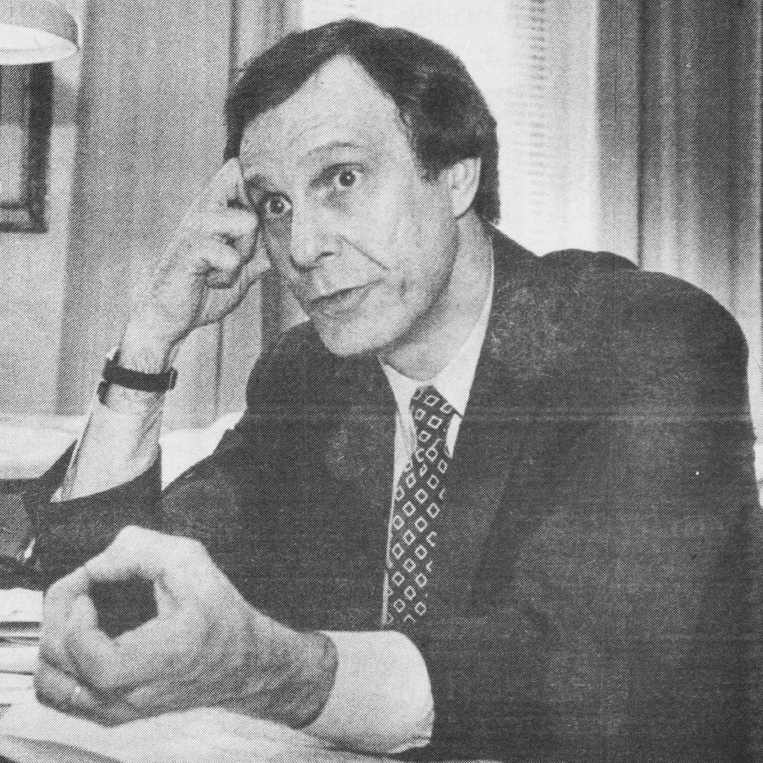 Former University President Neil L. Rudenstine appeared in a 1993 Crimson issue.