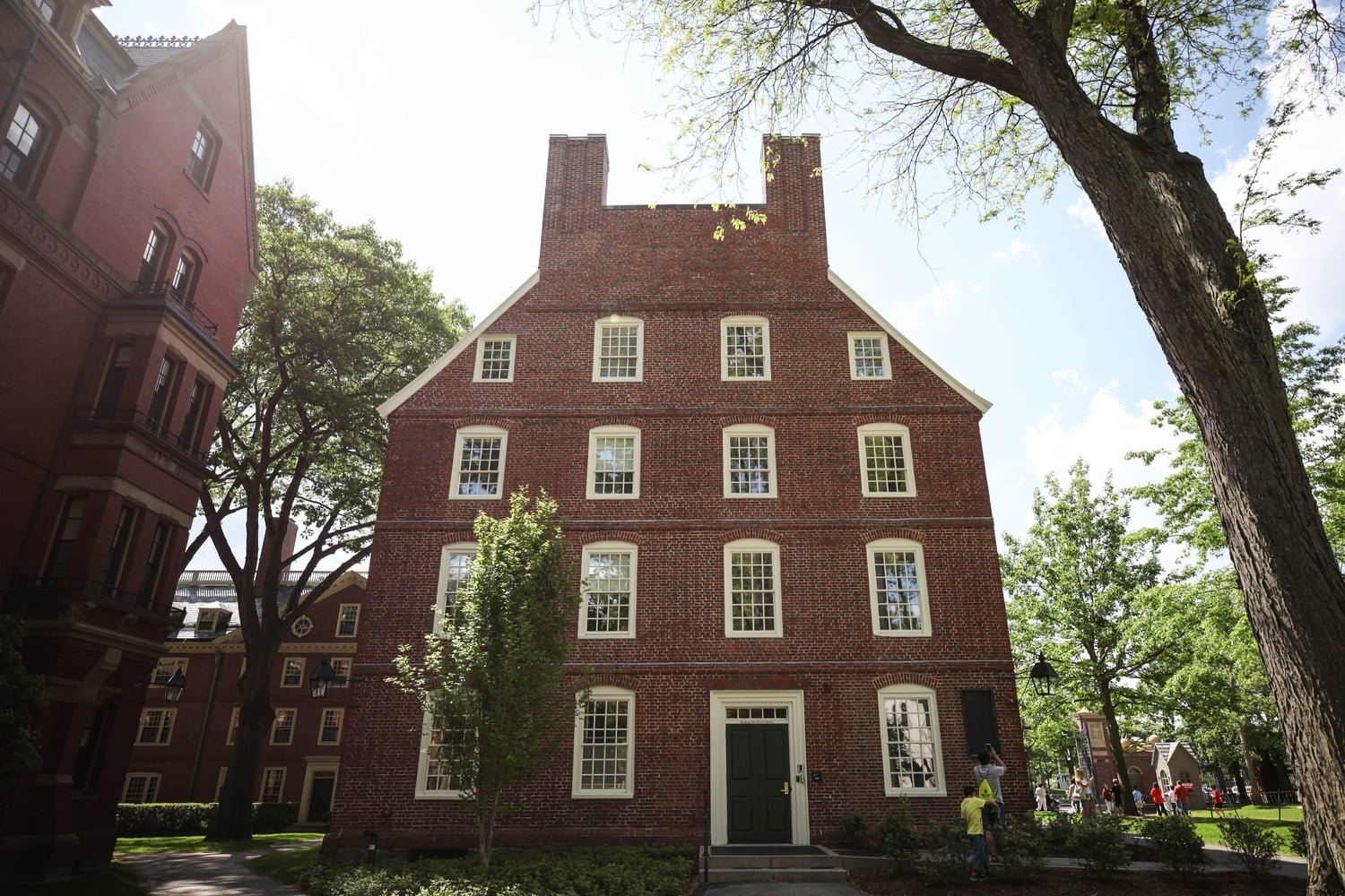 Massachusetts Hall is located in Harvard Yard and is home to several administrative offices.