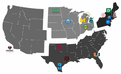 Cover image for Bacow partnerships map