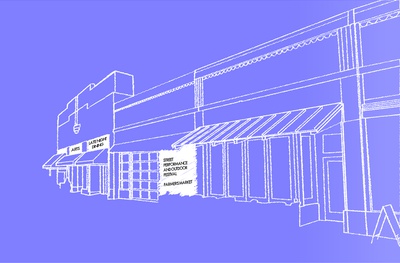 Cover image for Harvard Square blueprint graphic