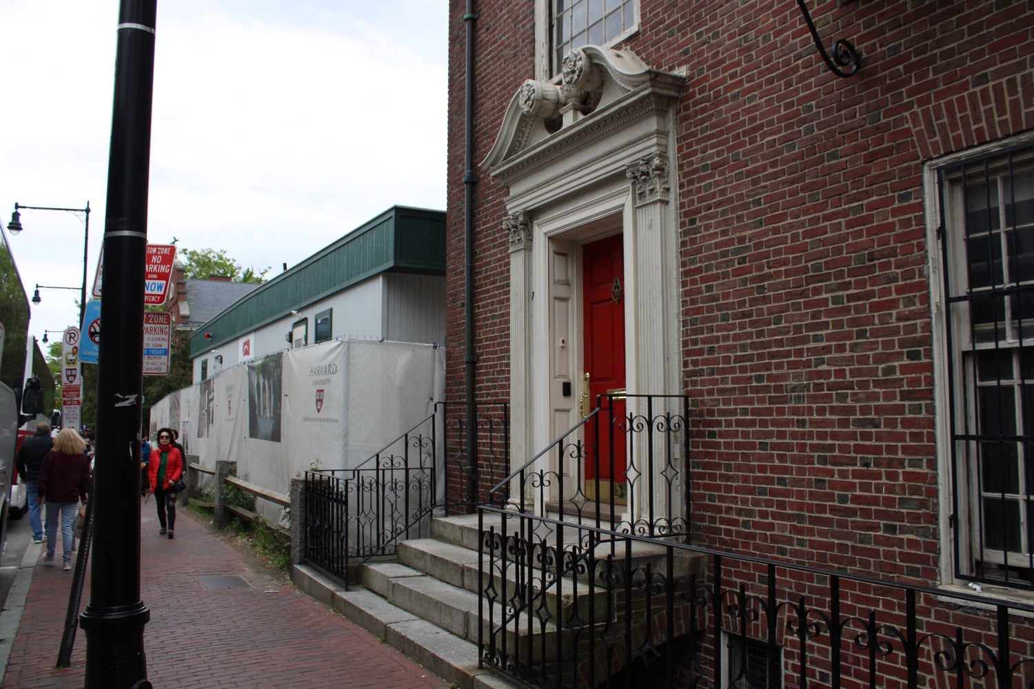 The Phoenix S.K. Club is one of several all-male final clubs located on Mount Auburn Street, just off of Harvard's campus.