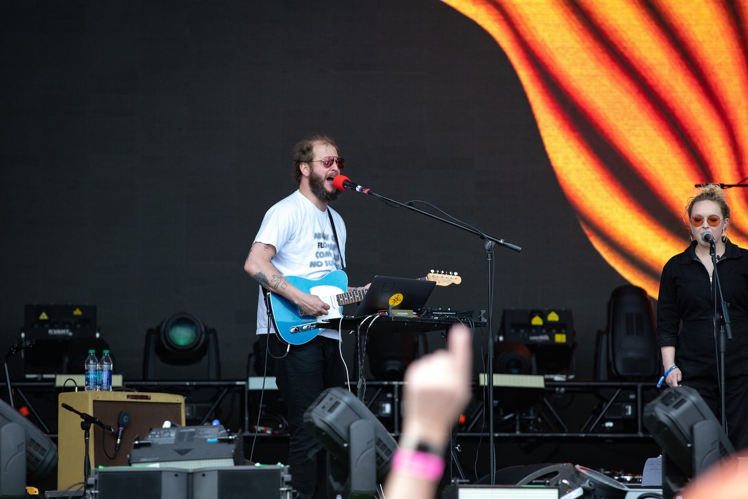 Big Red Machine plays at Boston Calling 2019.