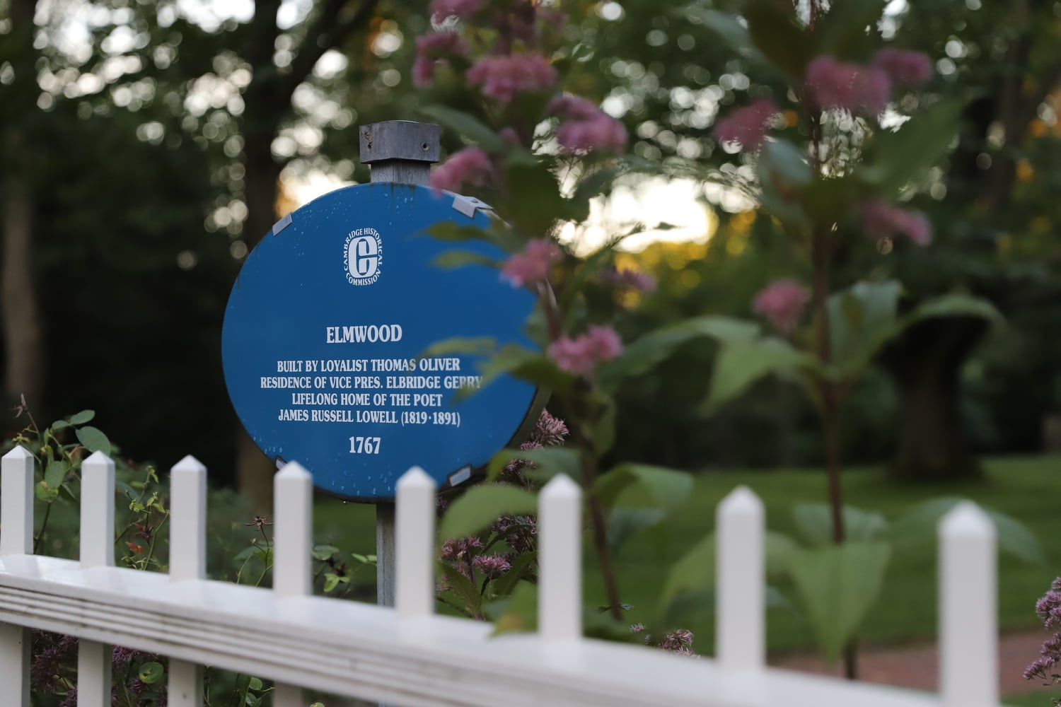 Harvard's presidents have resided at 33 Elmwood Avenue since 1971.