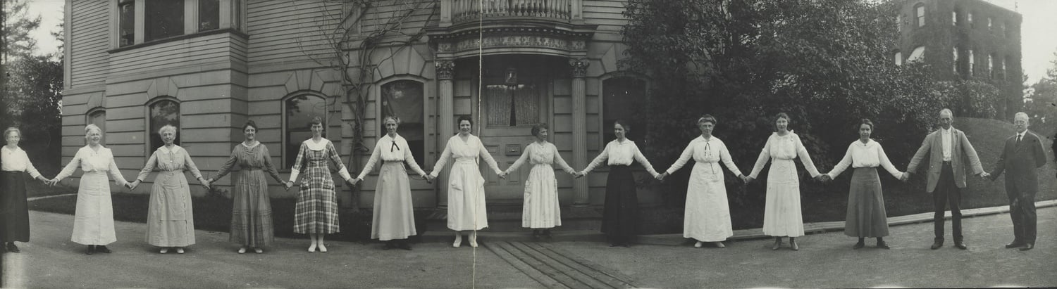 A group of 80 women on the staff of the Harvard College Observatory were known as the "Harvard Computers." The word computer originally referred to people who were so good at math they “computed” for a living.