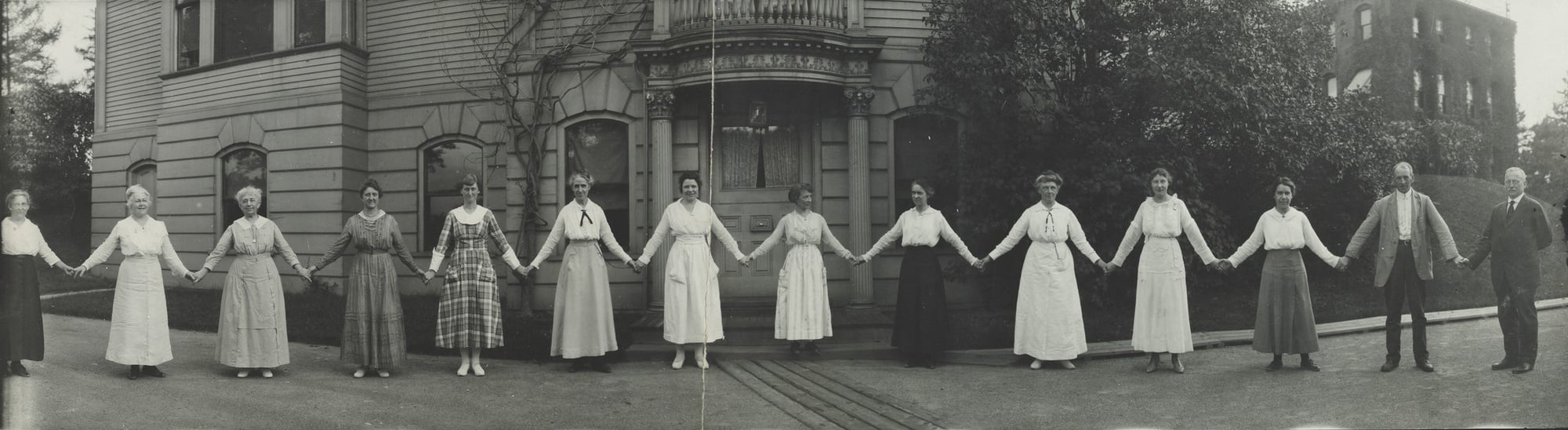 A group of 80 women on the staff of the Harvard College Observatory were known as the "Harvard Computers." The word computer originally referred to people who were so good at math they “computed” for a living.