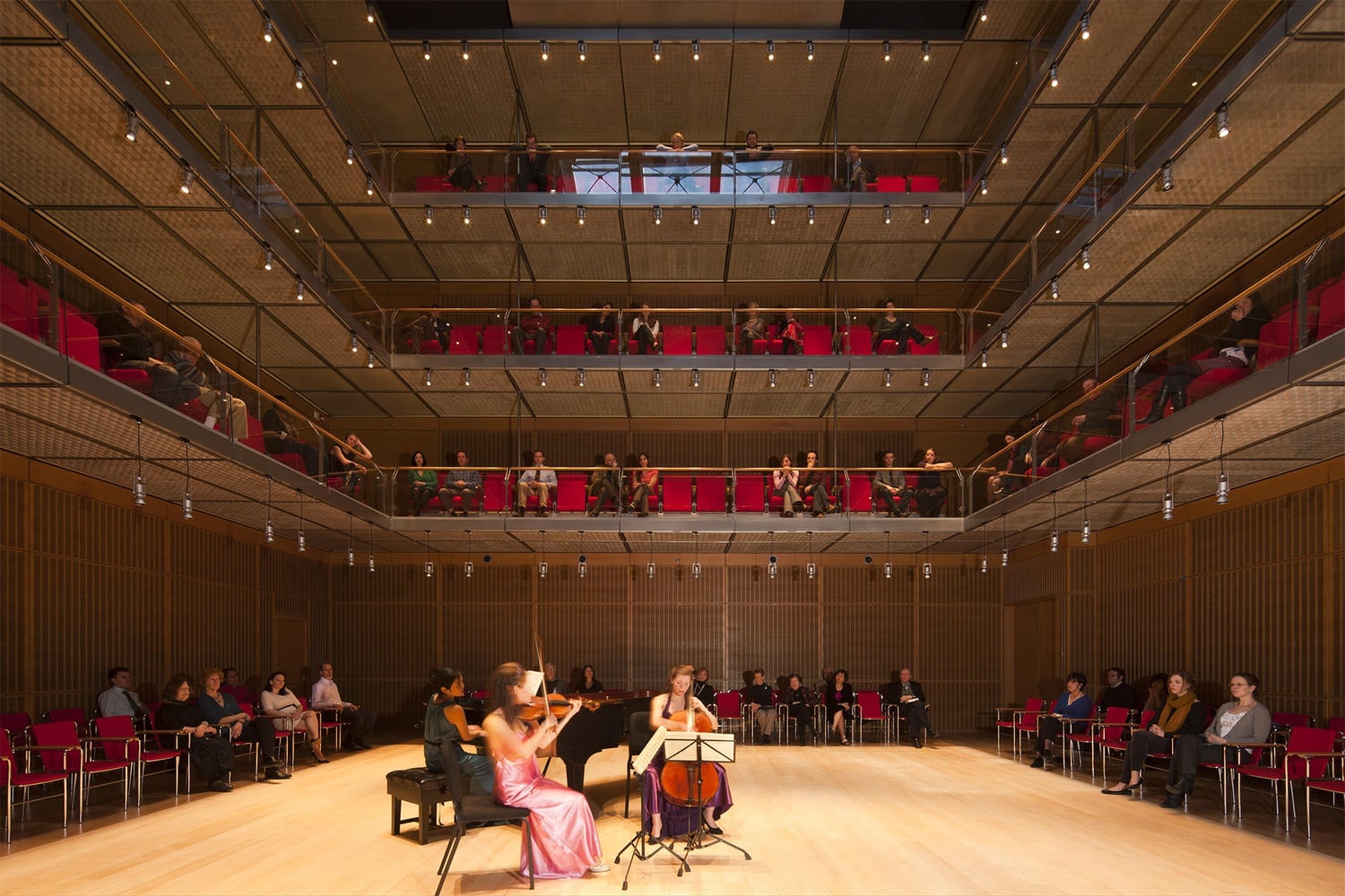 In Calderwood Hall, artists gathered to discuss the importance — and difficulty — of integrity. (Event not pictured.)