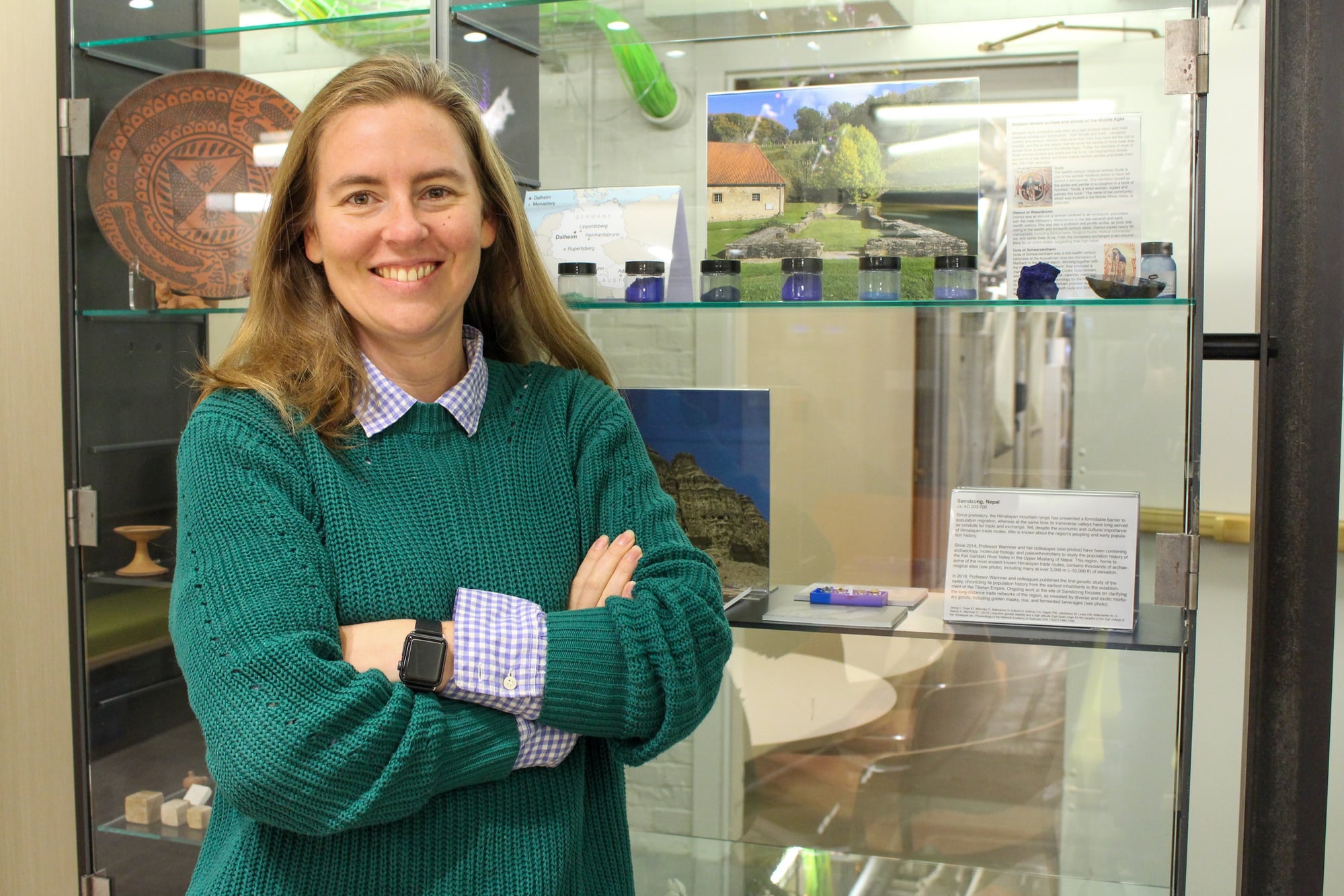 Christina Warriner, an assistant professor of anthropology at Harvard College, researches in biomolecular archaeology with an emphasis on the evolution of the microbiome.