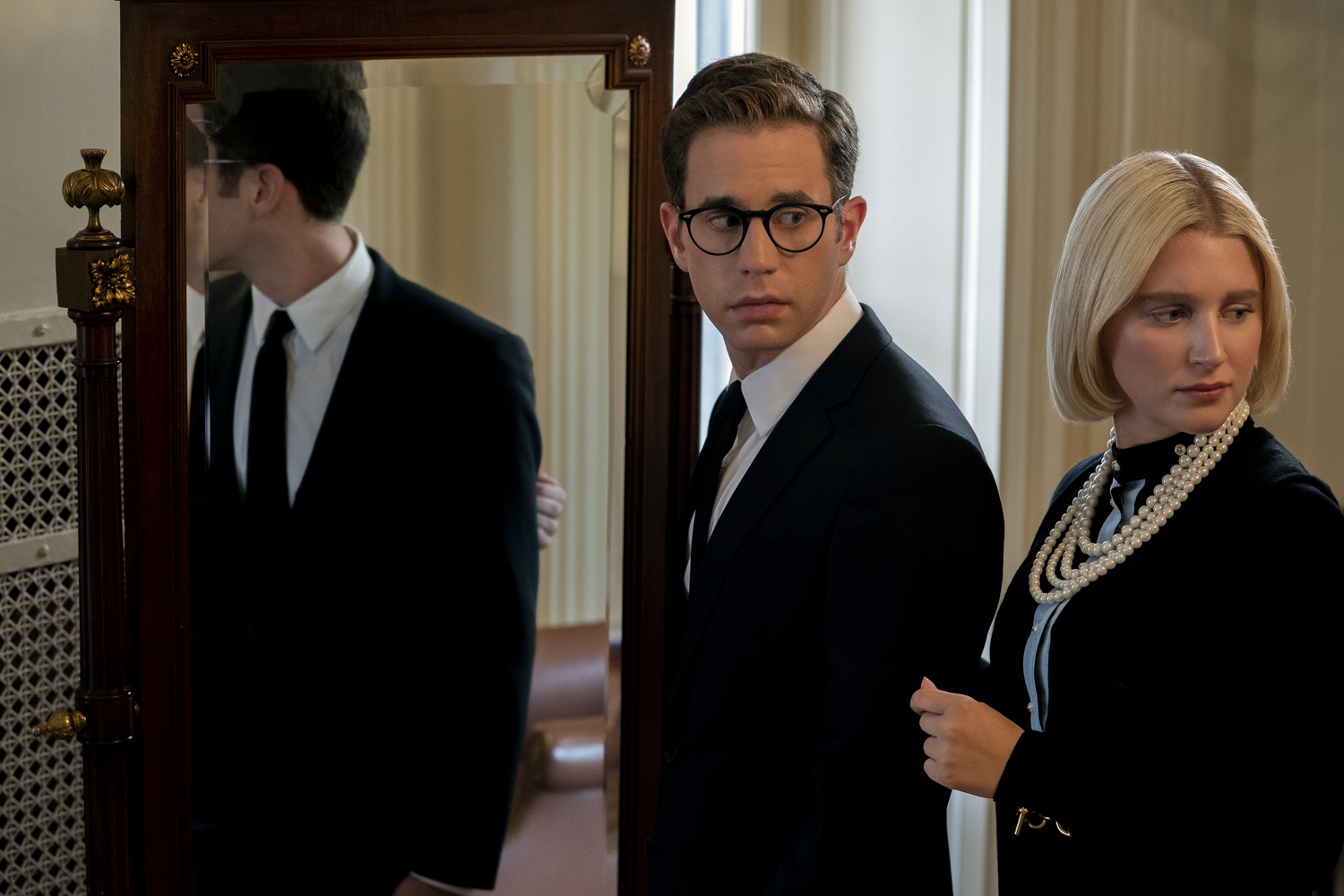 Ben Platt and Julia Schlaepfer star in "The Politician," on Netflix.
