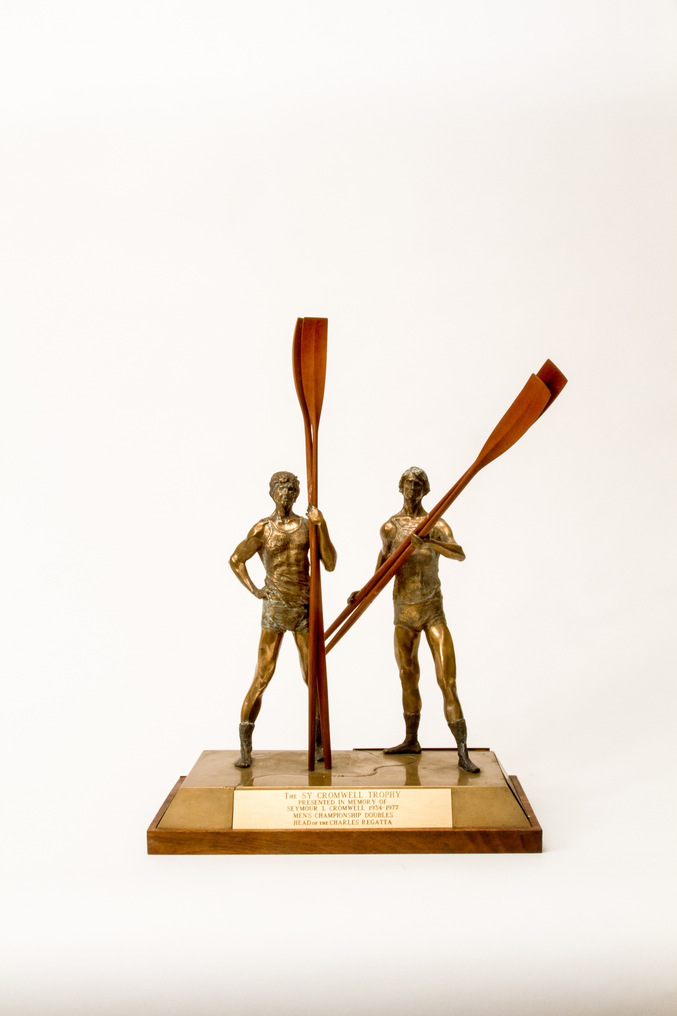 The Sy Cromwell trophy is awarded to the winner of the men’s championship doubles.