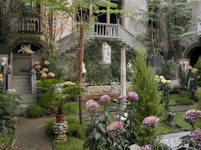 Cover image for Gardner Museum Courtyard