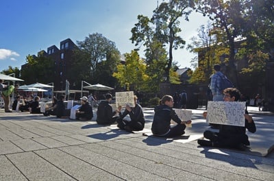 Cover image for Divest Harvard Holds Protest About University’s Brazilian Land Ownership