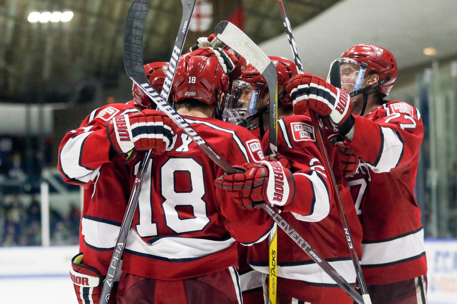 Harvard's first powerplay was consistently one of the most lethal units in college hockey last year.