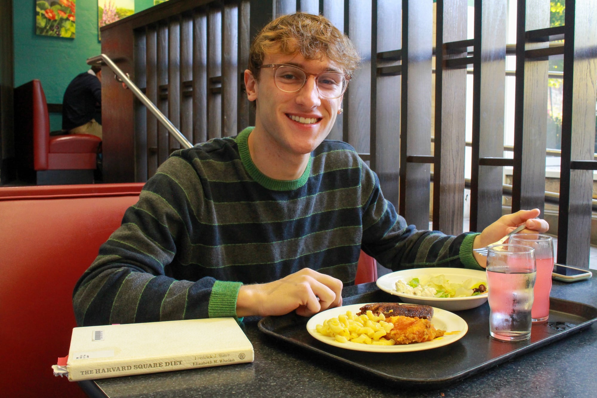 Garrett W. O'Brien, a contributing writer for the Fifteen Minutes magazine, attempts to execute the meal plan presented in a book called "The Harvard Square Diet."