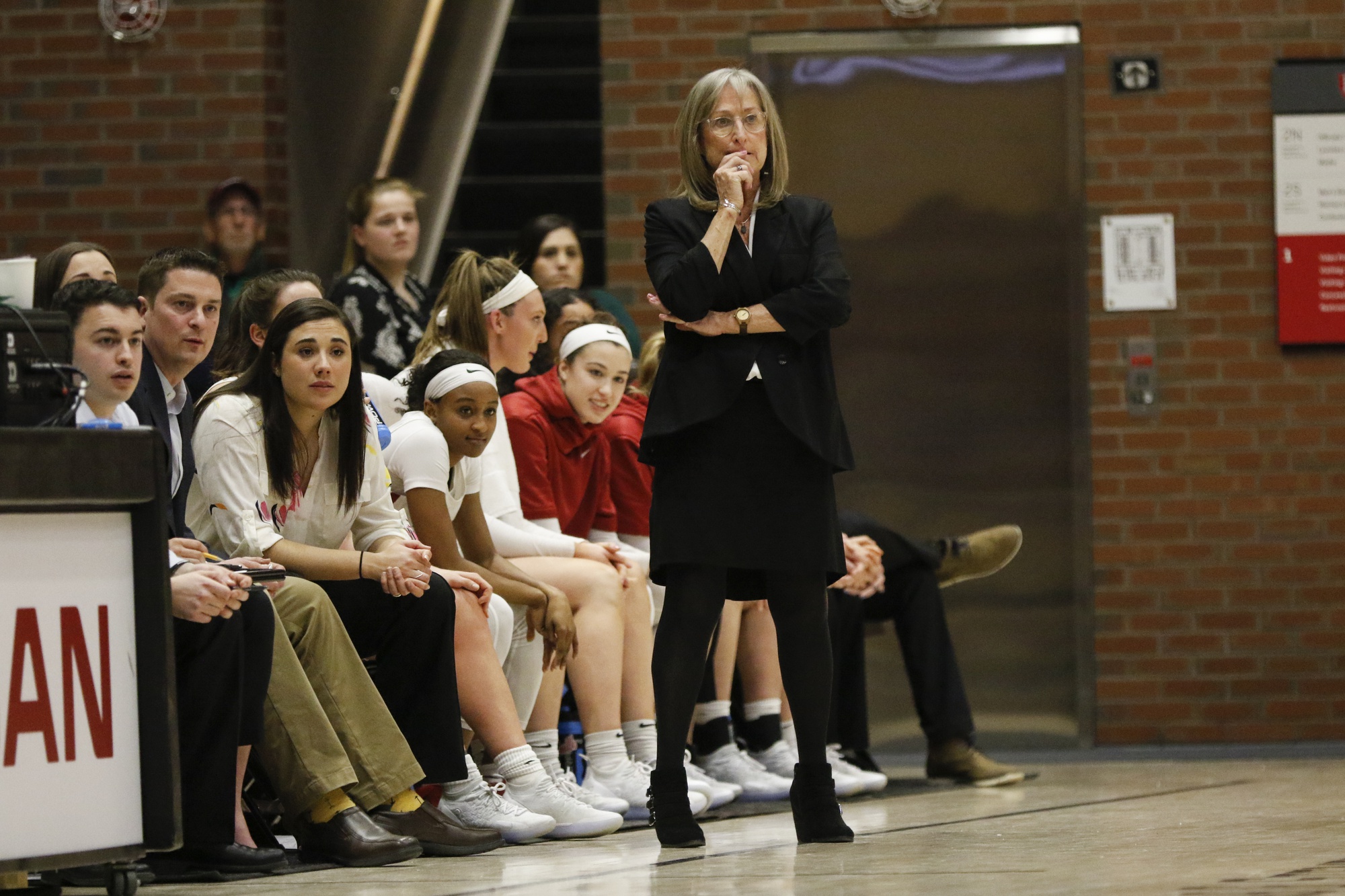 Coach Kathy Delaney-Smith will lead the Crimson for her 38th season.