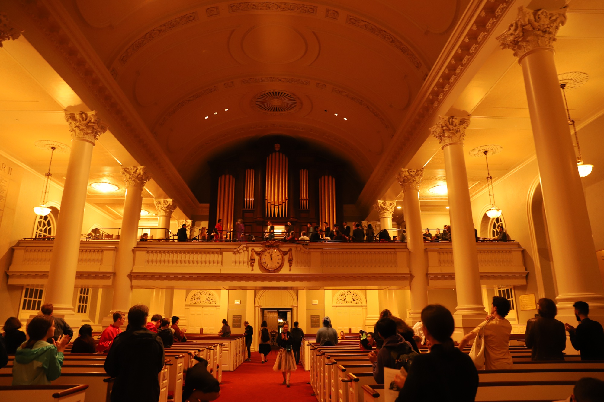 On the night of Oct. 31, the First-Year Experience Office, Memorial Church, and the Harvard Organ Society hosted their annual Halloween Organ Recital. At 11pm, the sanctuary went silent with a single chord.