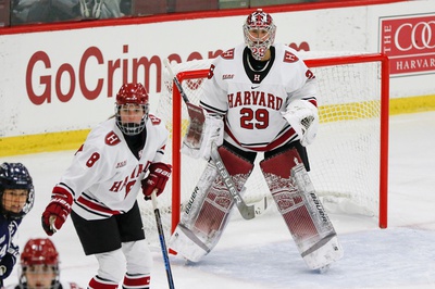 Cover image for Women's Ice Hockey Crushes No. 7/7 Princeton, Overcomes Quinnipiac in Overtime