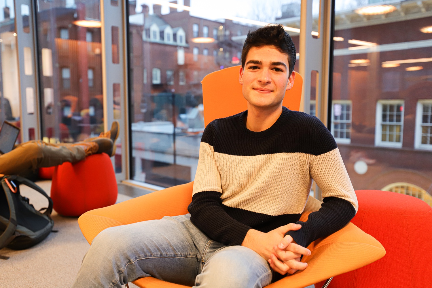 Kevin L. Ballen '22 is one of the founders of the Service Starts with Summer Program. The program, administered by the Phillips Brooks House Association, gives each participant a $1,500 stipend for completing 100 hours of work on a self-directed service project in their hometown.
