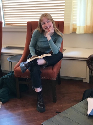 Cover image for reading in the barker cafe