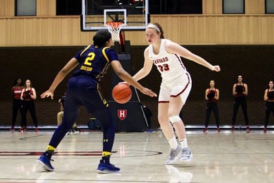 Cover image for In Team Effort, Women's Basketball Eases By Siena